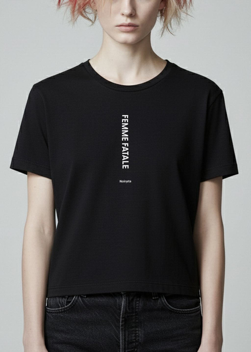 Femme Fatale T Black Womens