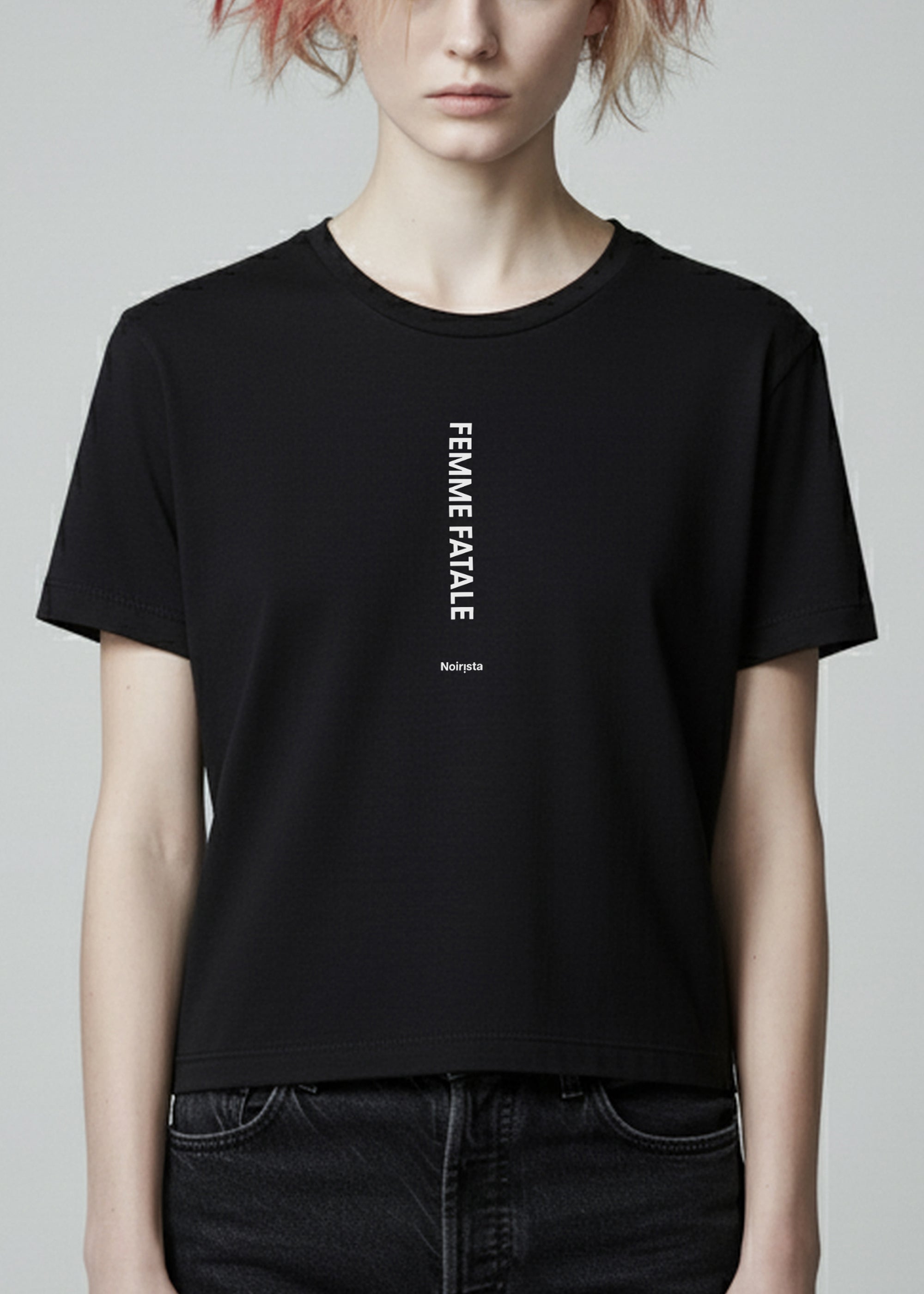 Femme Fatale T Black Womens