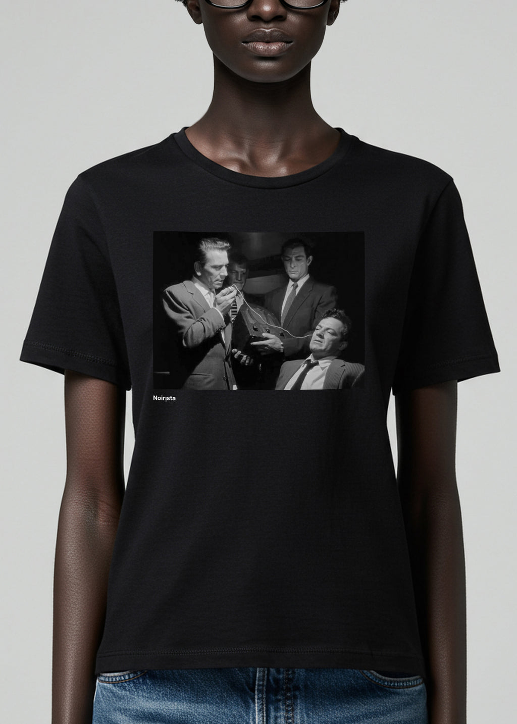 The Big Combo T Black Womens