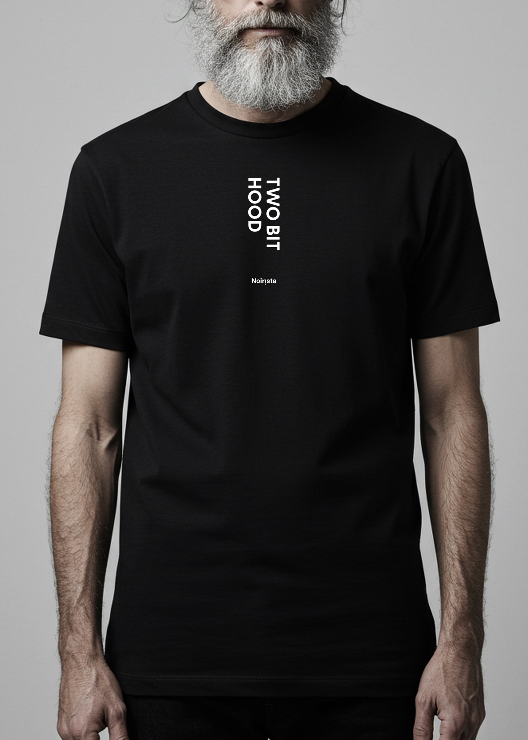 Two Bit Hood T Black Mens