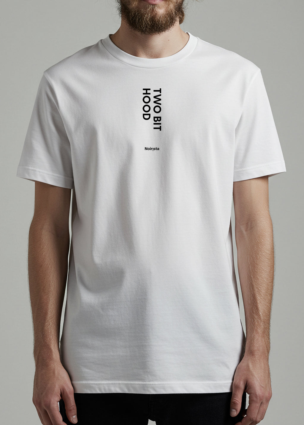 Two Bit Hood T White Mens