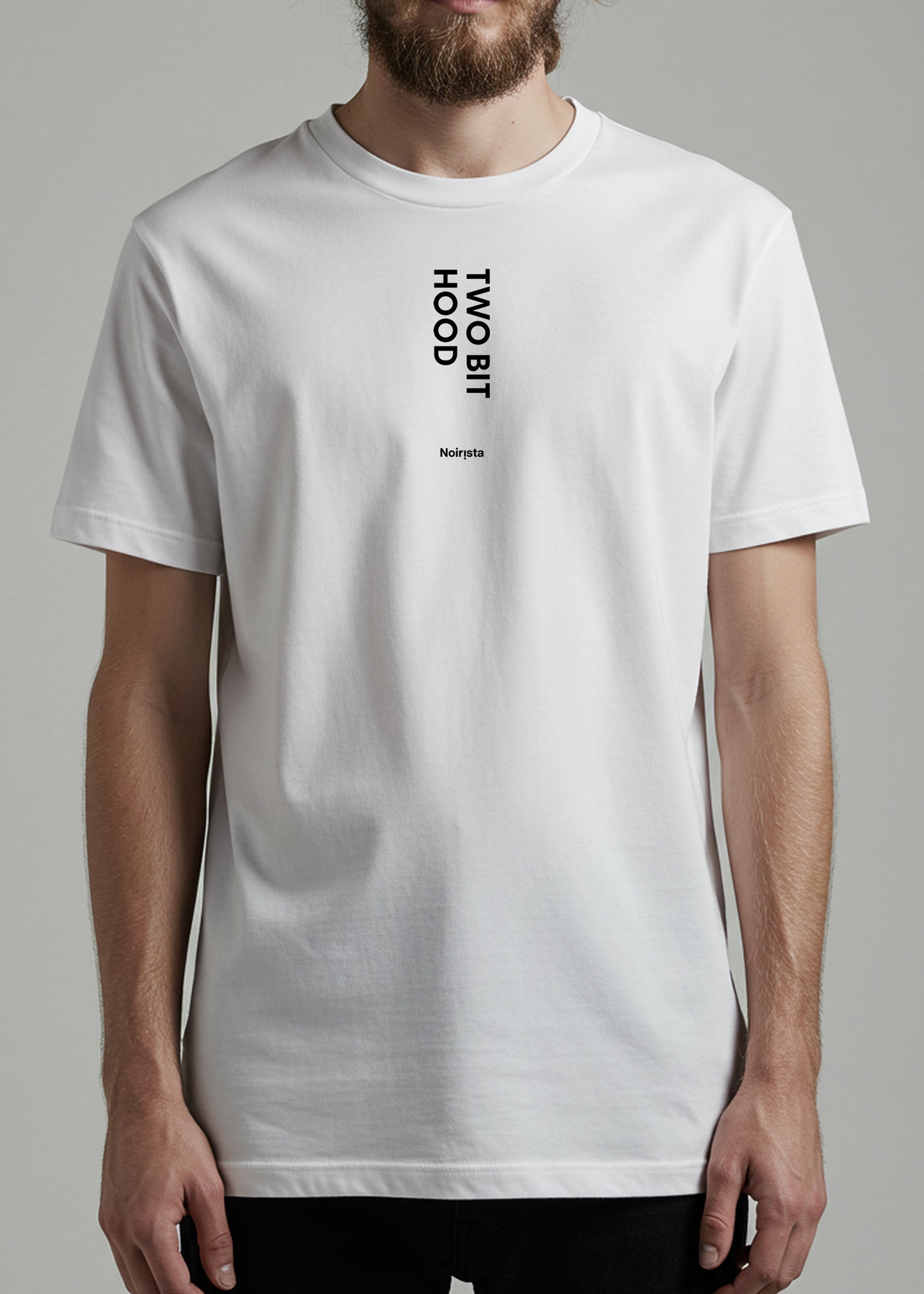 Two Bit Hood T White Mens