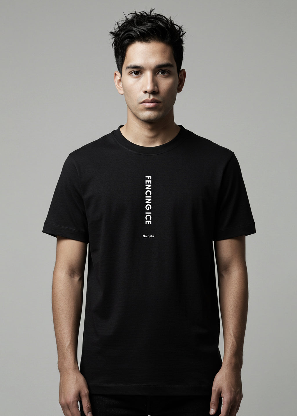 Noirista - Fencing Ice T Shirt Black