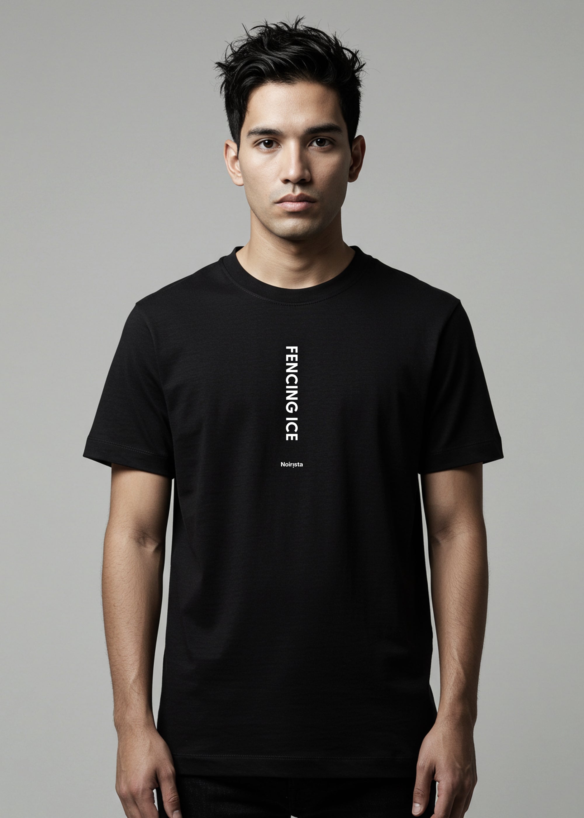 Noirista - Fencing Ice T Shirt Black