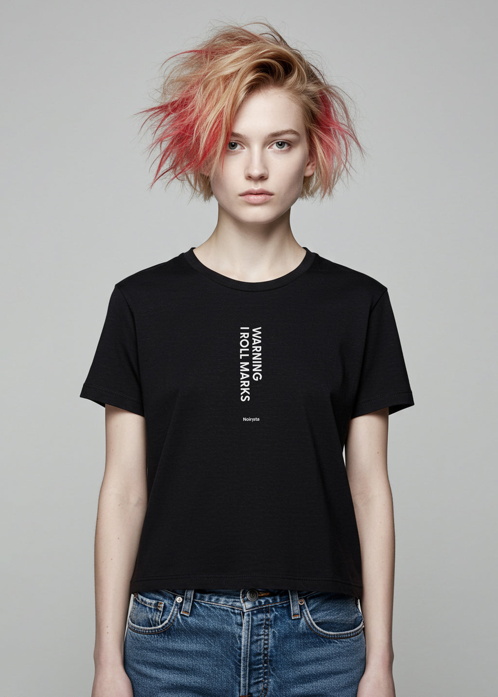 Noirista - I Roll Marks T Shirt