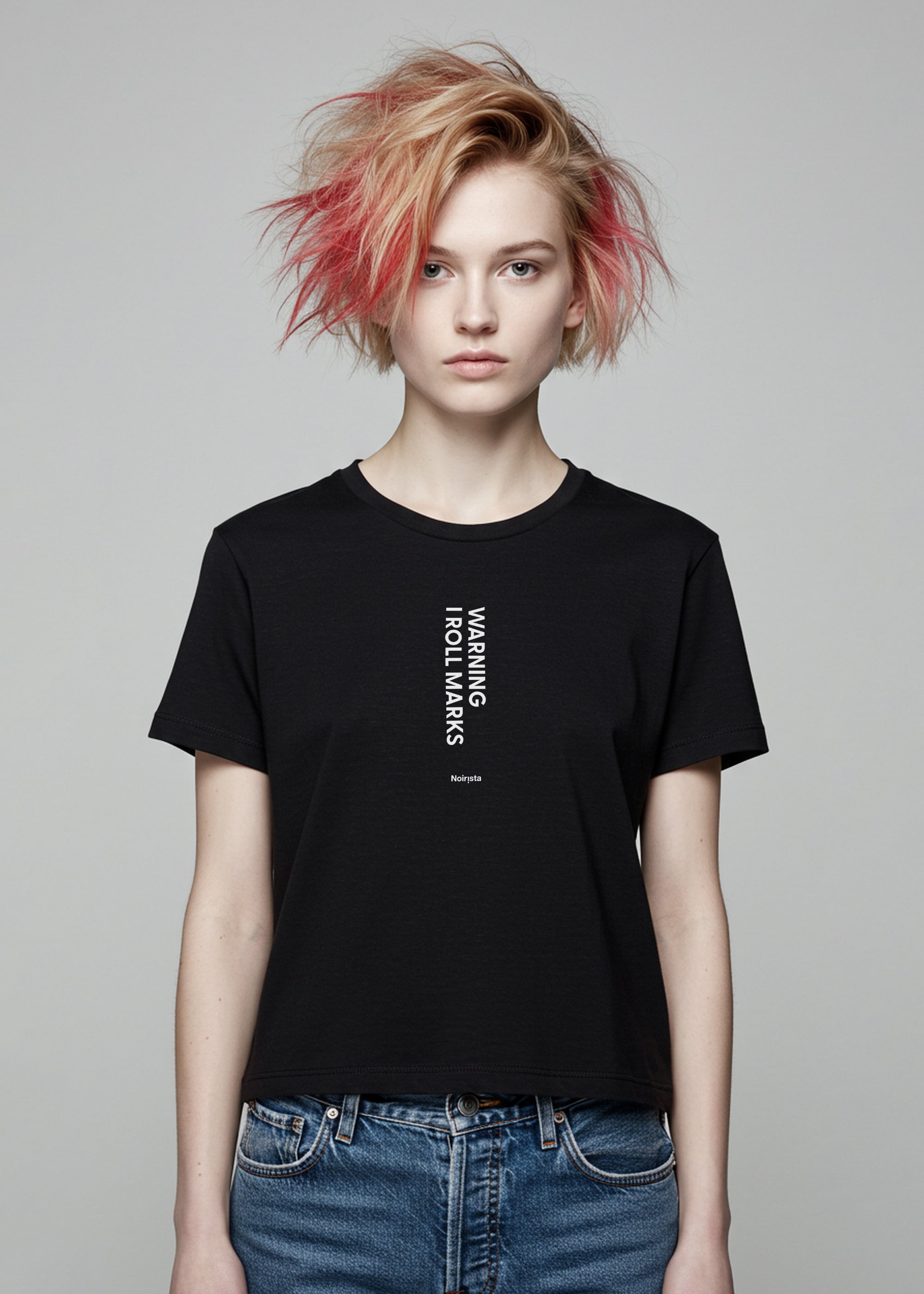 Noirista - I Roll Marks T Shirt
